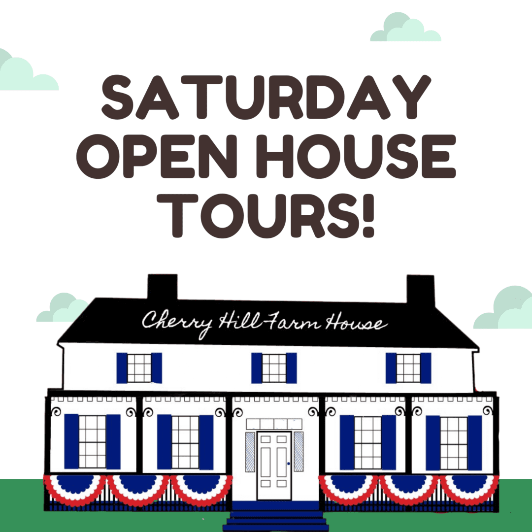 Saturday open house tours cherry hill house.