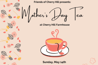 Mother's day at cherry hill farmhouse.